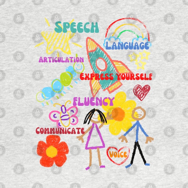 Speech therapist, Speech language pathologist, SLPA, SLP, speech pathologist by Daisy Blue Designs